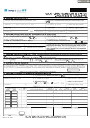 formulario de reclamación - Triple-S Salud