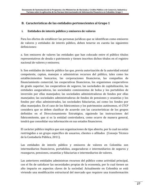 Documento de Sustentación de la Propuesta a los - Ministerio de ...