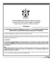 Dictamen_2012B[1] - La gaceta - Universidad de Guadalajara