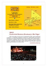FESTIVAL del DESIERTO Essakane - Mali - Cultura Africana y Viajes