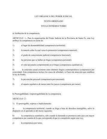 Ley 10160.pdf - Poder Judicial de la Provincia de Santa Fe