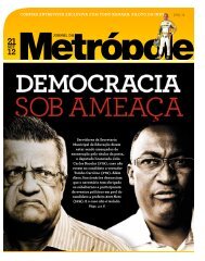clique aqui para ler o jornal na íntegra - Jornal da Metrópole