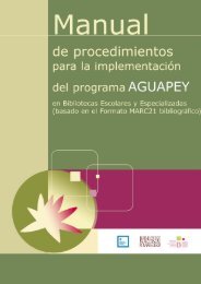 Manual de procedimientos para la implementación del programa