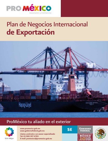 Plan de Negocios Internacional de Exportación - ProMéxico