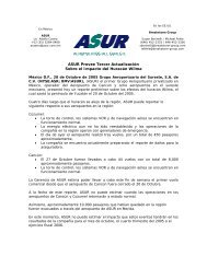 ASUR Provee Tercer Actualización Sobre el Impacto del Huracán ...