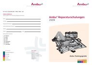 Wartung und Instandhaltung von Ambu Bls-Trainingsgeräten