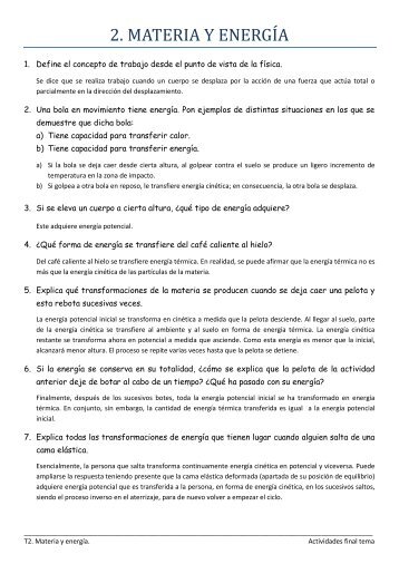 T2_Materia y Energía_Actividades Refuerzo.pdf - Rincon Educativo