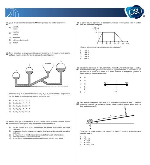 PRUEBA OFICIAL CIENCIAS - Demre