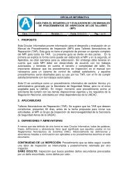 1. PROPOSITO Esta Circular Informativa provee ... - Aerocivil