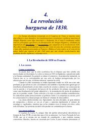 4. La revolución burguesa de 1830.