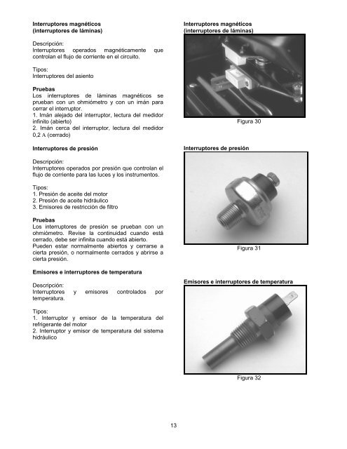 Sistemas y componentes eléctricos - Toro