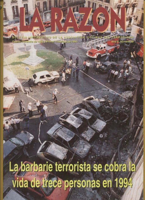 Revista La Razón - Número 20 - Asociación Víctimas del Terrorismo