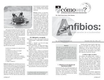 No. 169, p. 22, Anfibios: la sensible piel de la biodiversidad