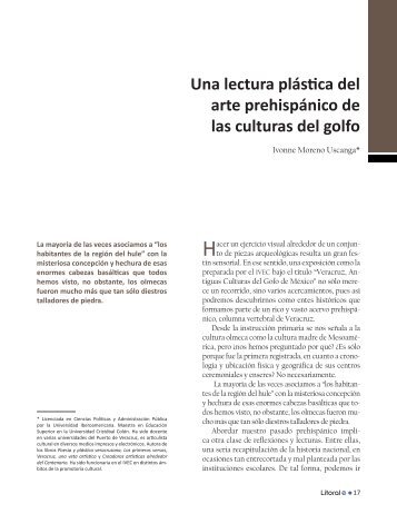 Lectura plastica-culturas del golfo - Litoral e