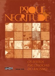 Instituto AMMA - Psique & Negritude - Imprensa Oficial