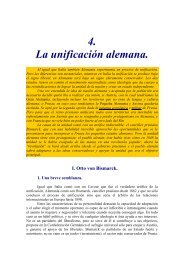 4. La unificación alemana.