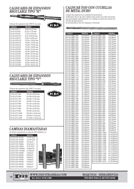 interior catalogo herramientas 2010 (nuevo) - INDUSTRIAS KRAS