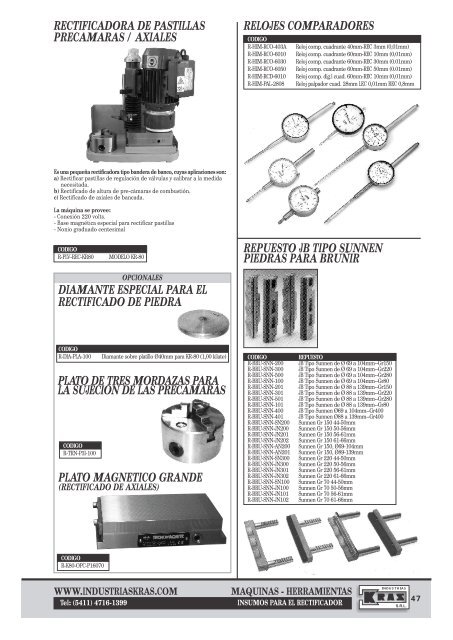 interior catalogo herramientas 2010 (nuevo) - INDUSTRIAS KRAS