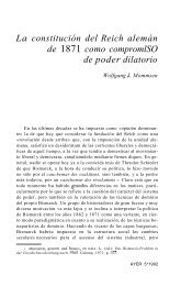 La constitución del Reich alemán de 1871 como compromiso de ...