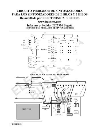 circuito probador de sintonizadores para los ... - Bushers.com