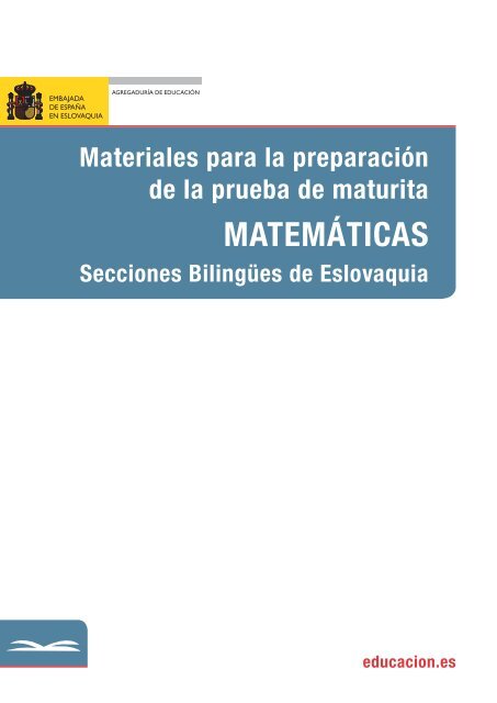 MATEMÁTICAS - Ministerio de Educación