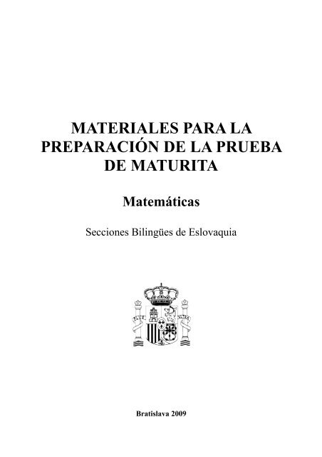 MATEMÁTICAS - Ministerio de Educación