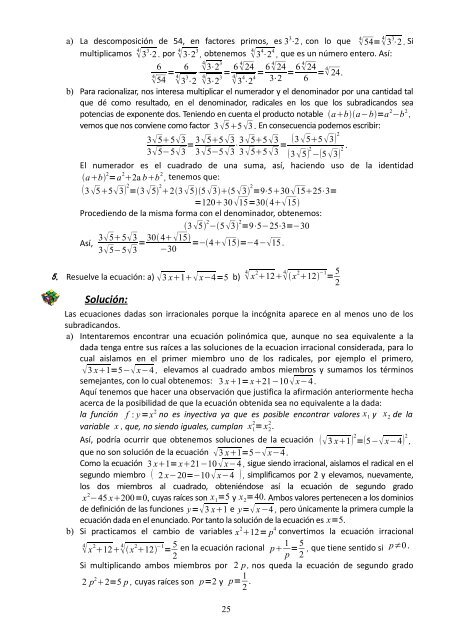 MATEMÁTICAS - Ministerio de Educación