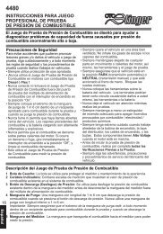 INSTRUCCIONES PARA JUEGO PROFESIONAL DE PRUEBA DE ...