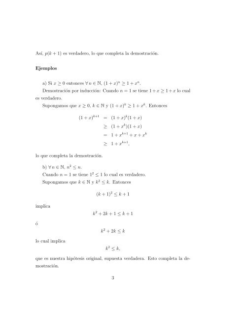 Documento sobre inducción matemática