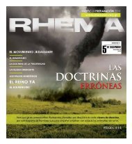 Descargar Revista Rhema1.85 MB - Ministerios Ebenezer Guatemala