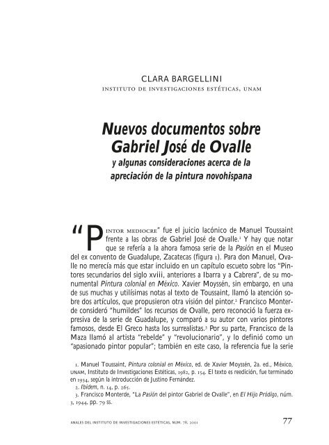 Texto completo (PDF) - Anales del Instituto de Investigaciones ...