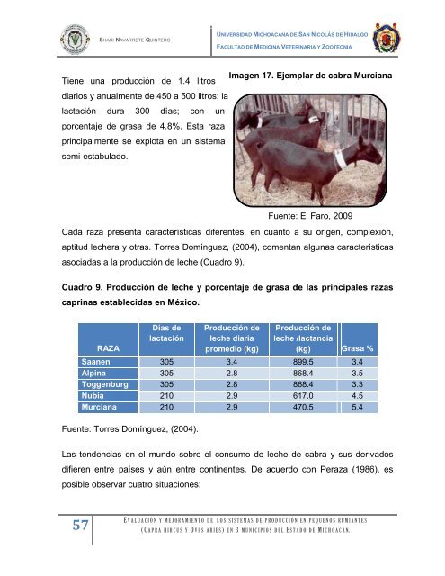 evaluacion y mejoramiento de los sistemas de produccion