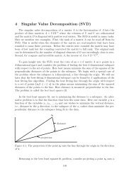 4 Singular Value Decomposition (SVD)