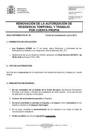 renovación de la autorización de residencia ... - Immigrabalears