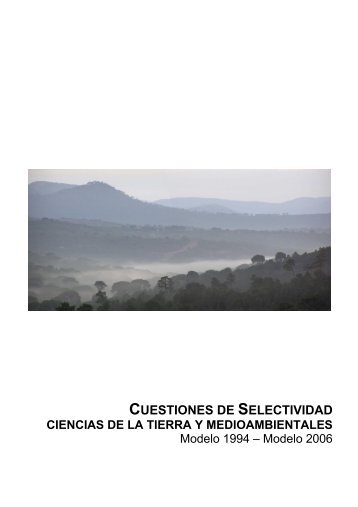 CUESTIONES DE SELECTIVIDAD - Recursos de Biología y Geología