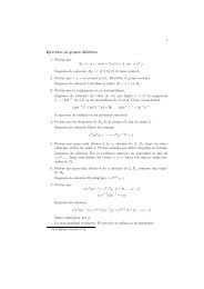 1 Ejercicios de grupos diédricos 1. Probar que S3 =< σ, τ | o (σ)=3,o ...