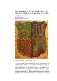 1556 Mayorazgo y escudo de armas del licenciado de la Canal