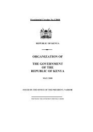 GOVERNMENT CIRCULAR ORGANIZATION OF GOVT MAY 2008 ...