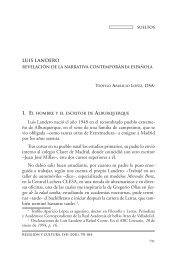Luis Landero. Revelación de la narrativa contemporánea española