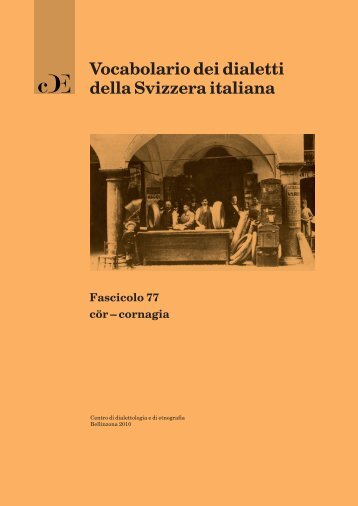 Vocabolario dei dialetti della Svizzera italiana - Repubblica e ...