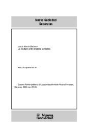 La ciudad: entre medios y miedos - Insumisos