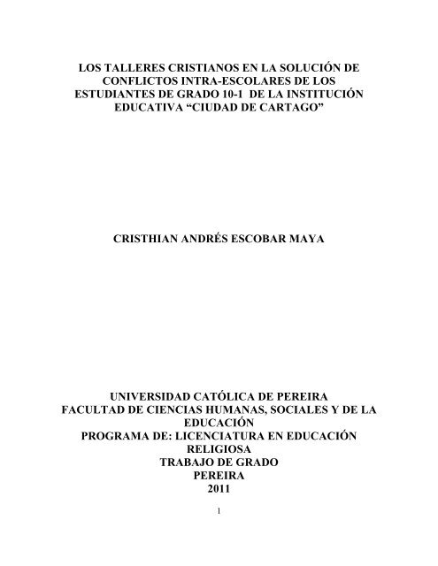 los talleres cristianos en la solucion de los conflictos int.pdf