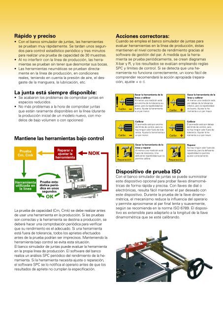 BLM Banco simulador de juntas