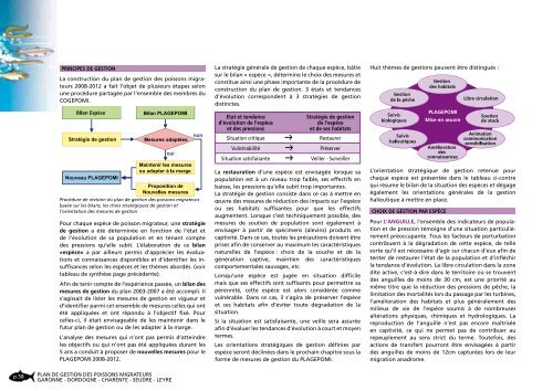 plan de gestion des poissons migrateurs Garonne Dordogne