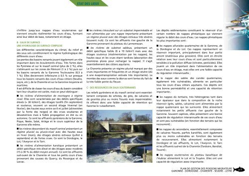 plan de gestion des poissons migrateurs Garonne Dordogne