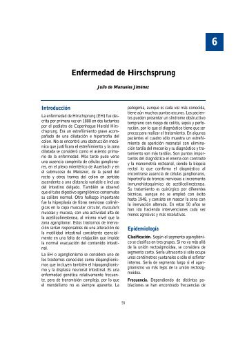 6. Enfermedad de Hirschsprung - Asociación Española de Pediatría