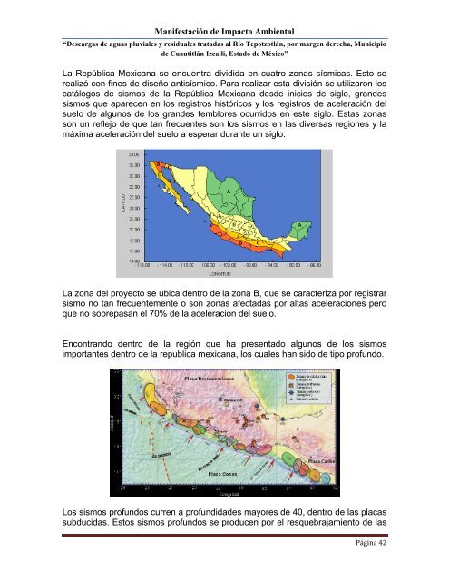 Manifestación de Impacto Ambiental I. DATOS ... - sinat - Semarnat