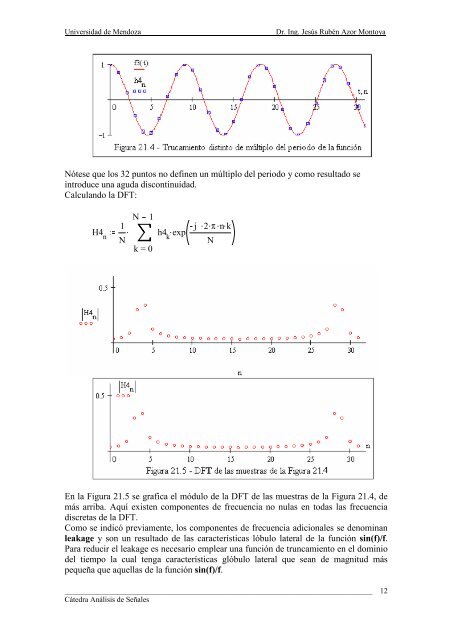 TRANSFORMADA DISCRETA DE FOURIER OBJETIVOS: • Migrar ...