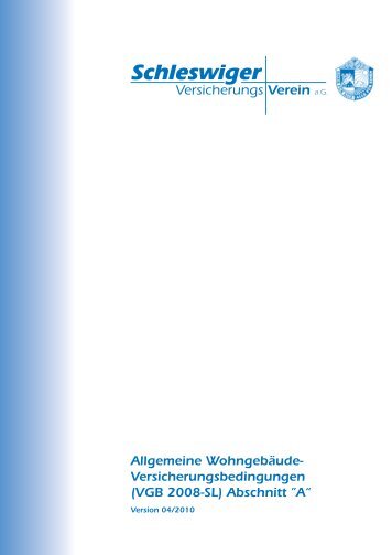 (VGB2008-SL) Abschnitt A.pdf - Schleswiger