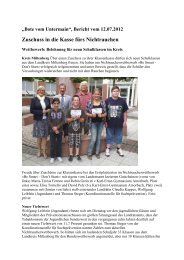 âBote vom Untermainâ, Bericht vom 12.07.2012 Zuschuss in die ...